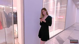 Unlucky Shoplifter Fucked in Mall Toilet - Risky Sex - POV