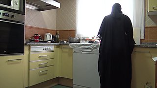 Verified Amateurs In Turkish Muslim Maid Has Rough Anal Sex With Her Employer