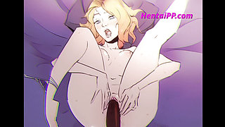 Blonde Gwen Suck BBC Cock ( Uncensored ) - Hentai Parody