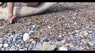 Heels on the Beach