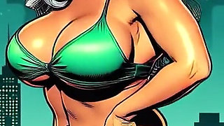 Ai Animation Strong Granny Teasing