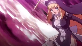 Hentai Exorcist Nun Charlotte: Busty Virgin Nun Gets Fucked By a Devil Girl, Then DP-ed in a Gangbang