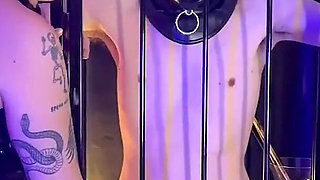 Teasing Our Caged Slave