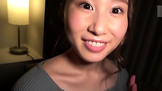 Asian girl blowjob fingered and titty fucked