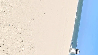 Peeing on the Beach
