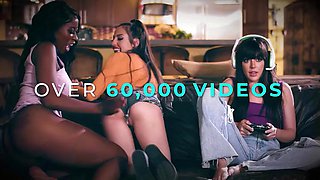GIRLSWAY - Maid Olivia Madison Caught Boss Couple Kenna James  Jayden Cole Morning Naked! THREESOME