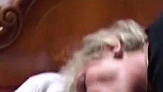 Threesome action with two mature ladies