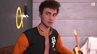 Hentai visual novel featuring big boobs and steamy erotic stories