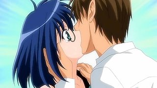 Teen bookish babe seduce her BF - Hentai Uncensored