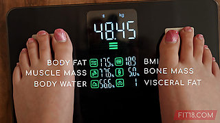 Fit18 - Julia James - 48kg - POV Casting And Creampie Skinny Indian Teen