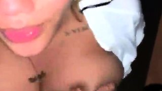 Hot Black Maid Does Some Webcam Black and Ebony