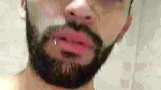 Jerking off in the shower again