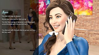 Cosplay sex, erotic sex, 3d animation