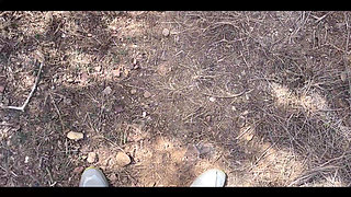 Indian Desi Muslim Girl Cheating Boyfriend and Rough Sex with Village Boy at Jungle Outdoor - Hindi Audio