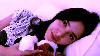 ASMR Glow Unedited Video in Panties - When You Can't Sleep