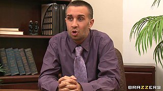 Woopee In The Workspace With Aleksa Nicole, Keiran Lee - Brazzers