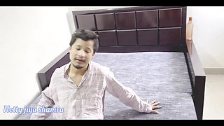 Step Father Made His Daughter a Prostitute and Fucked Her by Inserting His Penis Into Her Pussy. Clear Hindi Sex