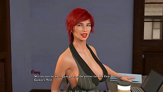 Cartoon fantasy with stockings and suspenders featuring Loveskysan69real