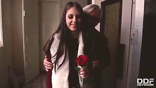 Old young anal: Blowjob, Babe  Brunette Porn