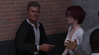 My Stepbrother's Wife - Cole Got a Chance and Fucked Kirsten in the Restroom