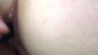 Anal Play He Fuck Me Hard by Toy When I Rubbing My Clit