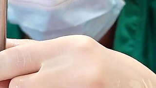 Sounding with Handjob Patients POV
