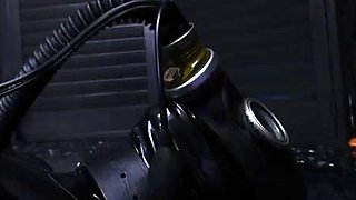Gynarchy Goddess - Sounded and Stifled Gas Mask Gimp -