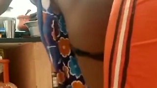 South Indian Tamil Housewife Renu's Kitchen Sex Fucking After Cooking Live Video Call with Nri American Friend