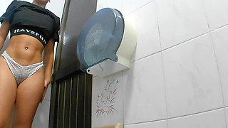 Camera Records Nurses Pissing in Public Bathroom