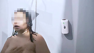 Showering at Public Gym Bathroom For My Lovely Boyfriend - Minokiiko