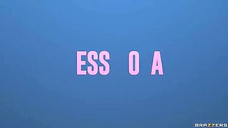 Jess Nova Takes Two Big Cocks In Her Mouth - Brazzers Threesome