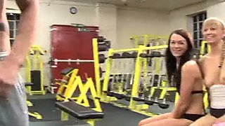 Uk gym reverse gang bang