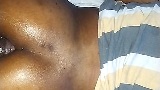 bbc in a tiny asshole! Teen stepdaughter ready for anal