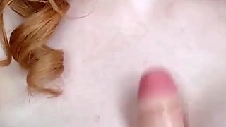 Beautiful wife masturbating show with webcam with toys