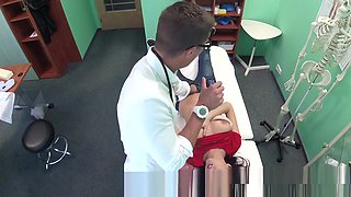 Doctor Caught Wanking Off In Office