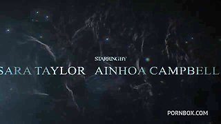 Sara taylor & ainhoa campbell hot play anal fisting and big dick