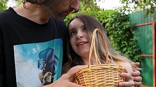 Helgi Verhiniz and his girlfriend have hot sex in the living room.