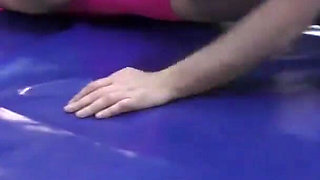 Wrestling virgin dominated