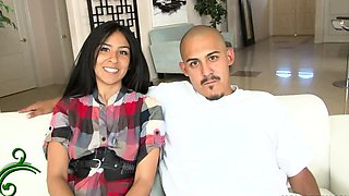 MEXICAN COUPLE SHOT ON 69
