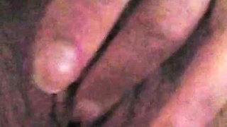 Maja the Cat caresses her sweet pussy