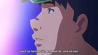 They show each other how to masturbate, then bukkake and cum inside each other.