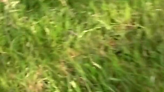 Sexy blonde with tattoos gets fucked in car and outdoor