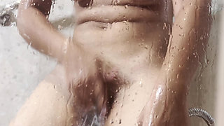 Priya Hot Bathing and Fun with Shower