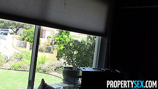 Propertysex Hot Leggy Brunette Real Estate Agent Bangs Potential Homebuyer