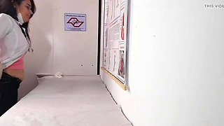 Nurse and beautician observes patients erection!