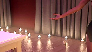 MILF Stepmom Fully Services Her Stepson with a Nude Body massage - Midnight Paradise