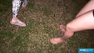 Some Late Night Fourgy Fun! - Scarlett Taylor, Ema, Stephan & Peter