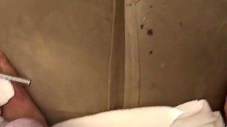 Soft Warm Wet Kisses and Gentle Balls Massage Turns Into CFNM Threesome Greatest Cumshots, Ever in Their Small Hands