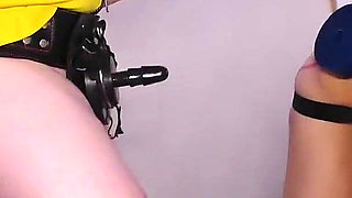 Extreme Dildo Pegging and Fisting Destroying My Boy Toys Ass