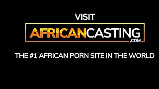 Big Tits African Hottie Fucks Fake Agent